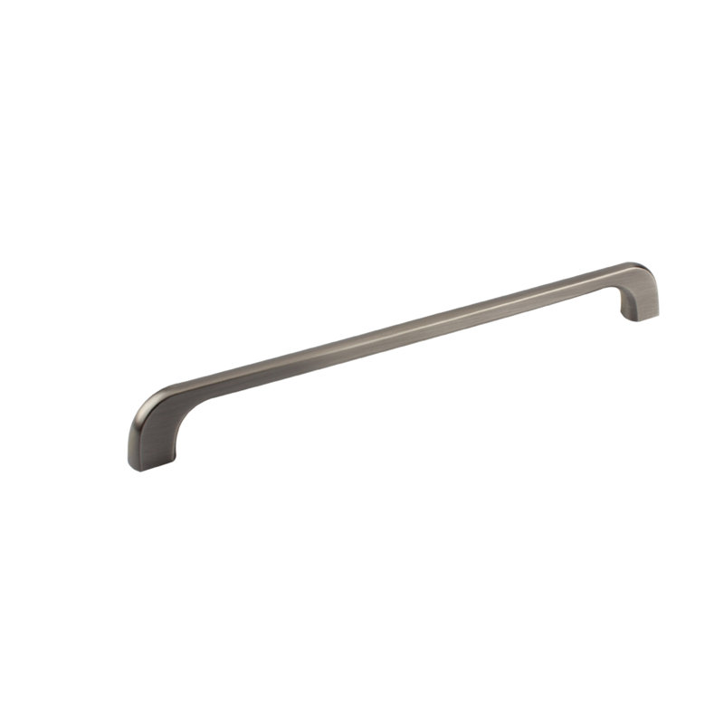 Poignée barre 8 13/16" au centre, Nickel antique