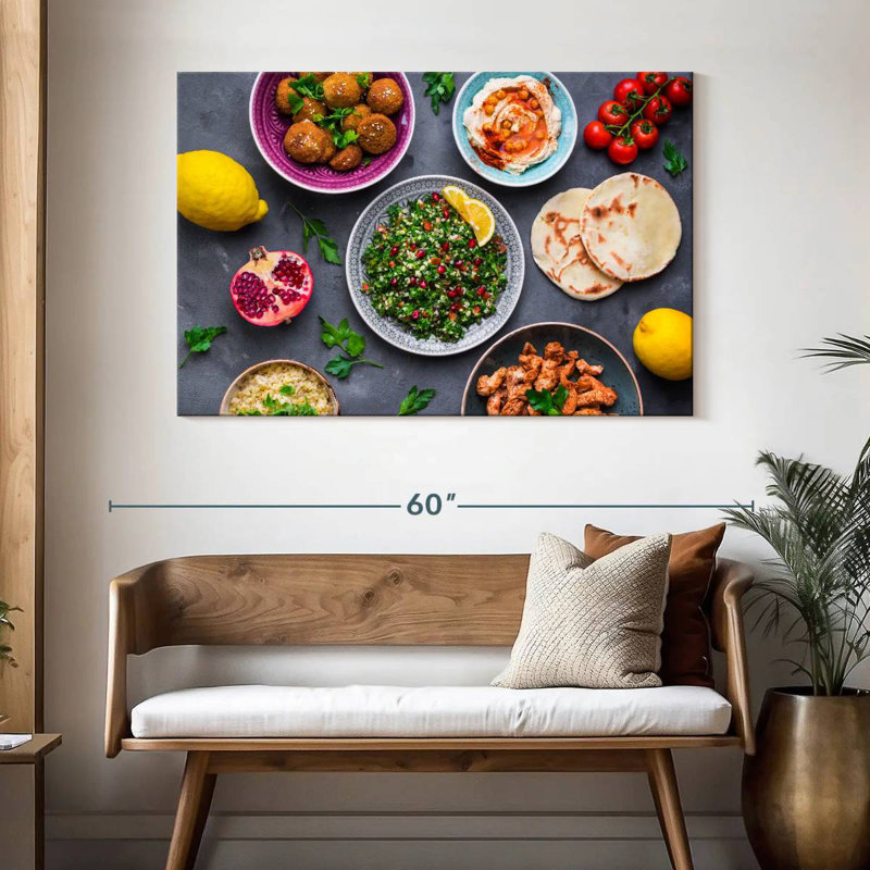 Yarlin Middle Eastern Feast, 32" H x 48" W
