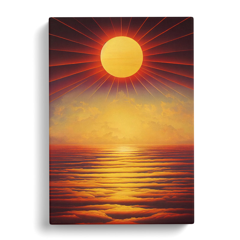Alexandre Sun Vol.6 - Wrapped Canvas, 50cm H x 35cm W x 3cm D