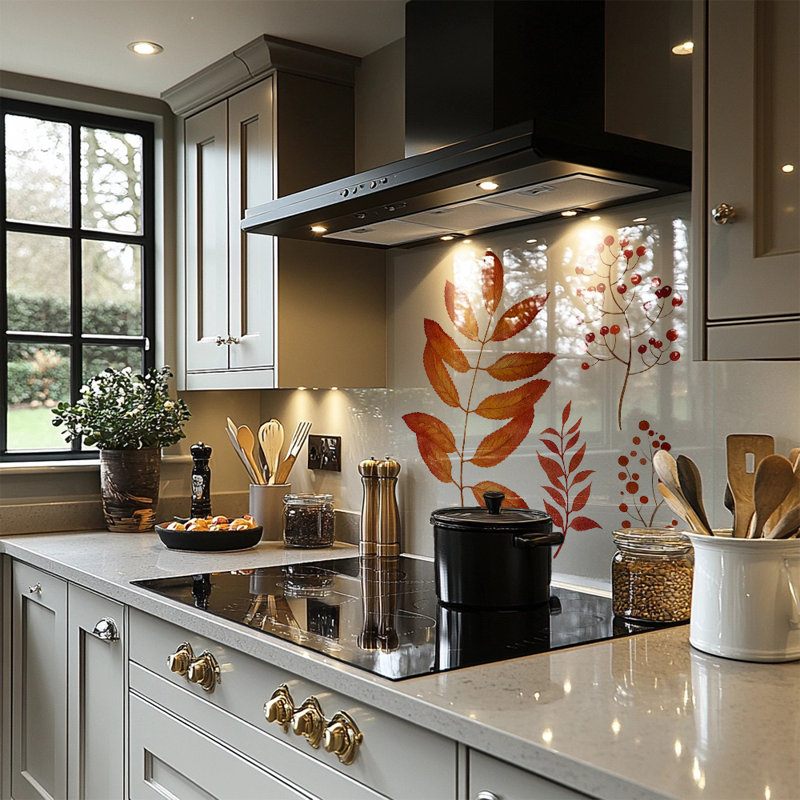 Autumn Leaves Splash Back, 70cm L x 50cm W