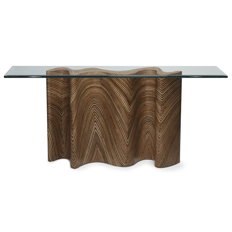 Showtime 72'' W Glass Console Table