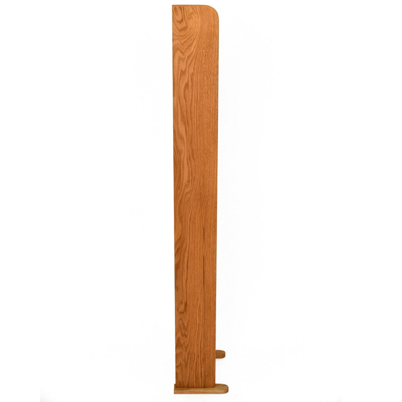 Dowel-Style Wooden CD Rack - 04 Series, Natural, 66.5" H x 12.5" W x 7.25" D