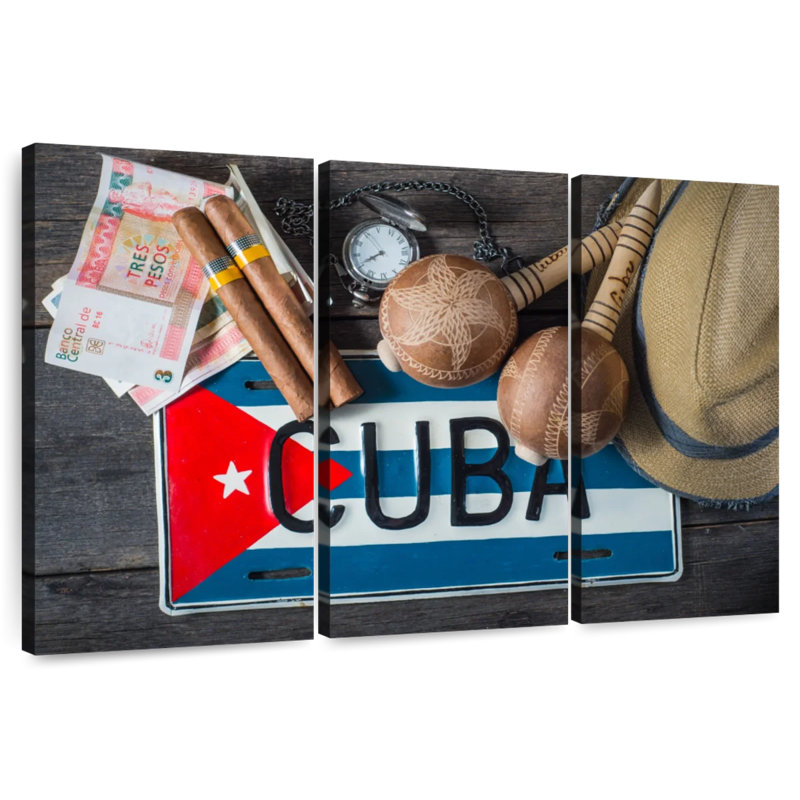 Syd All Things Cuba, 24" H x 38" W