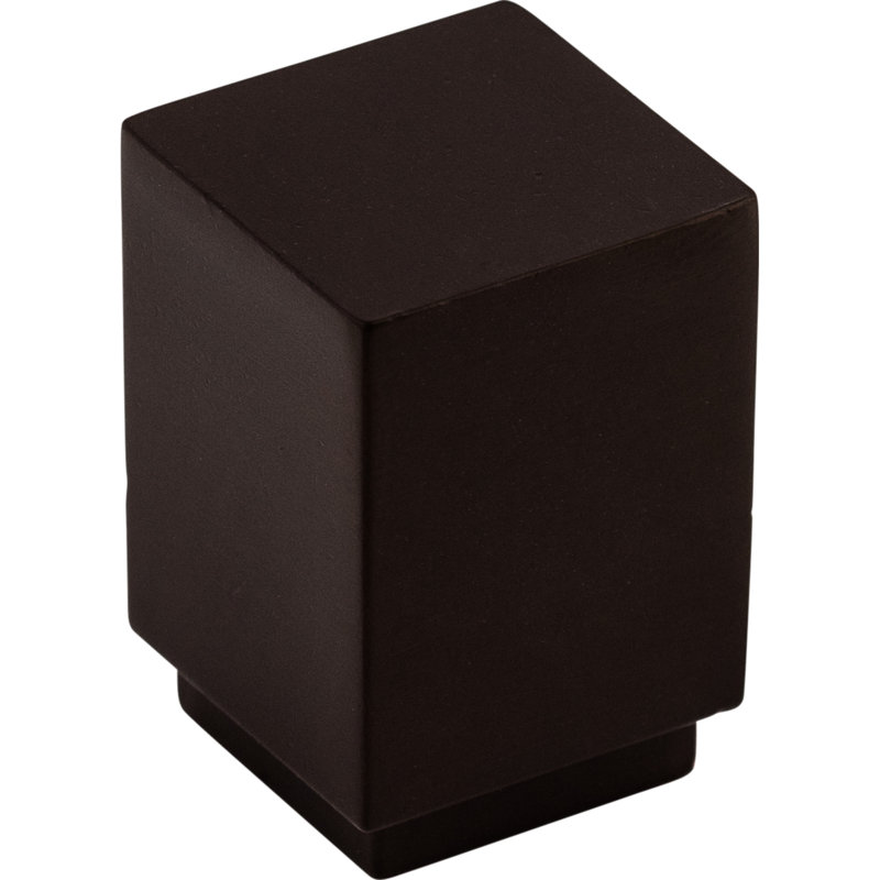 Linear 3/4" Length Square Knob, Oiled Rubbed Bronze