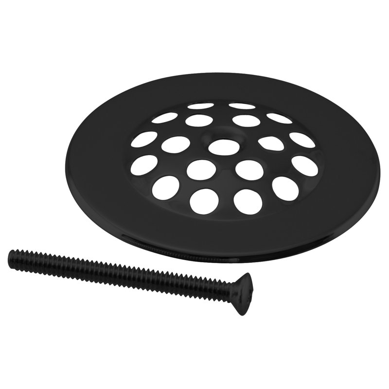 2-7/8" Beehive Style Bathtub Strainer Drain Cover, Matte Black