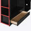 Full Size Kohlton Loft Bed With Desk,Wardrobe,Ample Storage Space,And Rgb Light, Cloud Blu-261957652