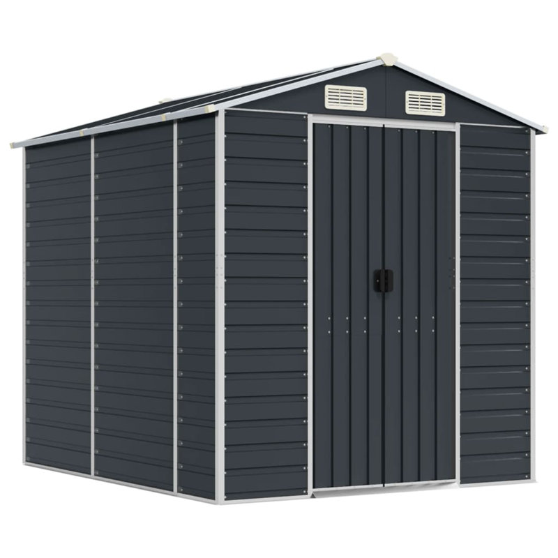 Storage Shed, Brown, 78" H x 75.2" W x 51.2" D