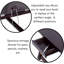 Table d'appoint pour ordinateur portable et plateau de lit avec inclinaison réglable (noyer)-1979805854