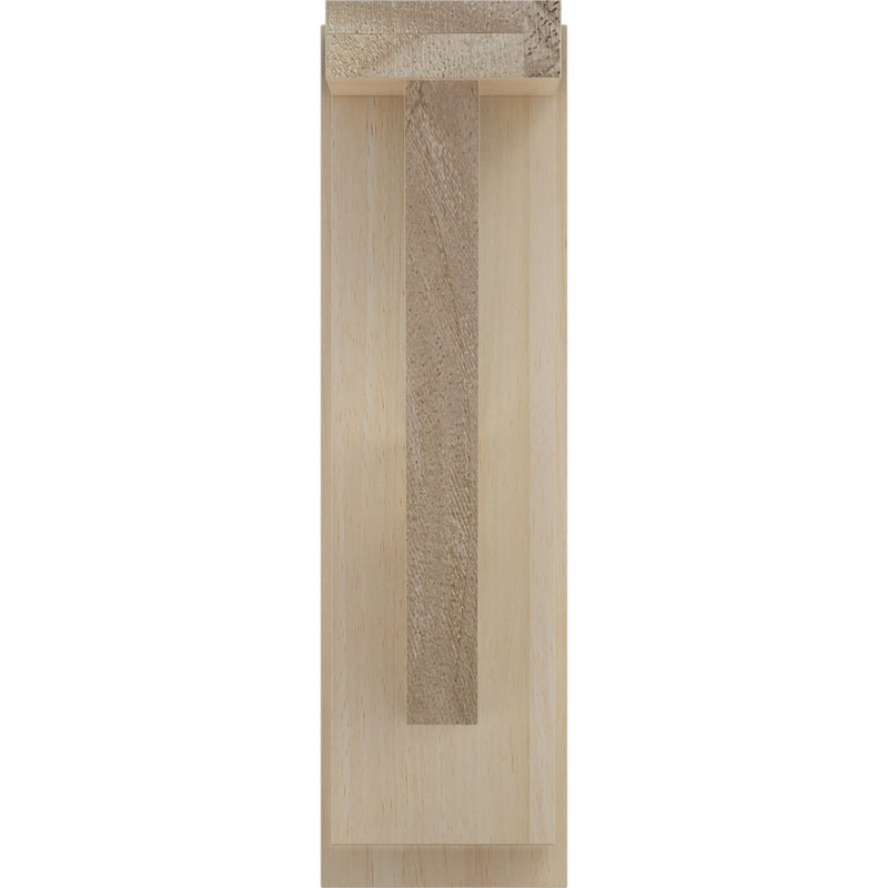 Traditional Rubberwood Shelf Bracket for Countertops and Shelving