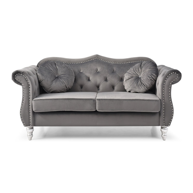 Causeuse Cozy, Gris foncé