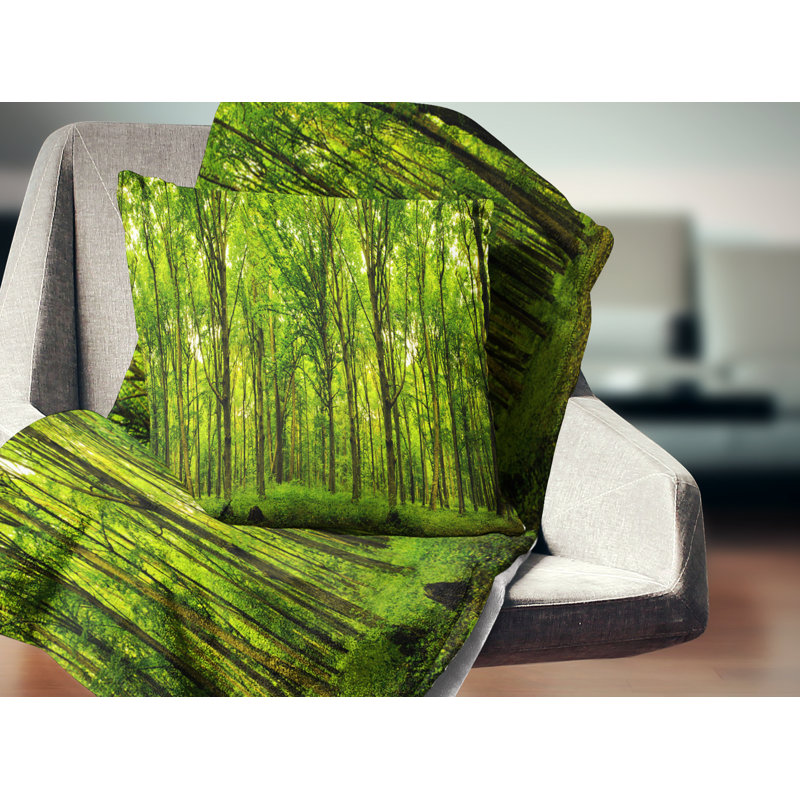 Landscape Throw Pillow, 18" x 18", Throw Pillow