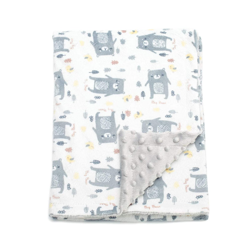 Couverture pour bébé Nehemiah, Gris