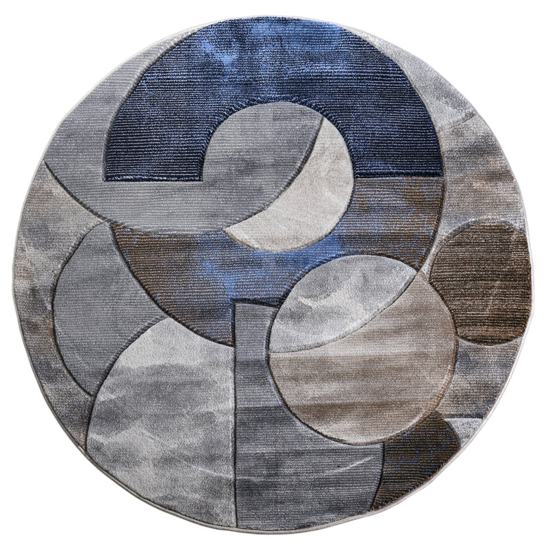 Tapis Caratunk, Rond 5 pi 3 po