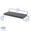 Harbour Housewares - Modern Floating Wall Shelves-50704139-50704132