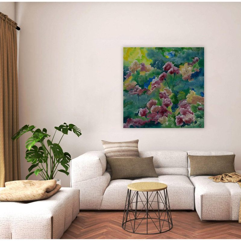 "Petals of Spring", art mural sur toile, Toile tendue, H 20 po x l 20 po