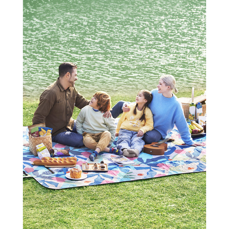 Picnic Blanket, Large Waterproof Picnic Mat , 44cm H x 45cm W x 44cm D