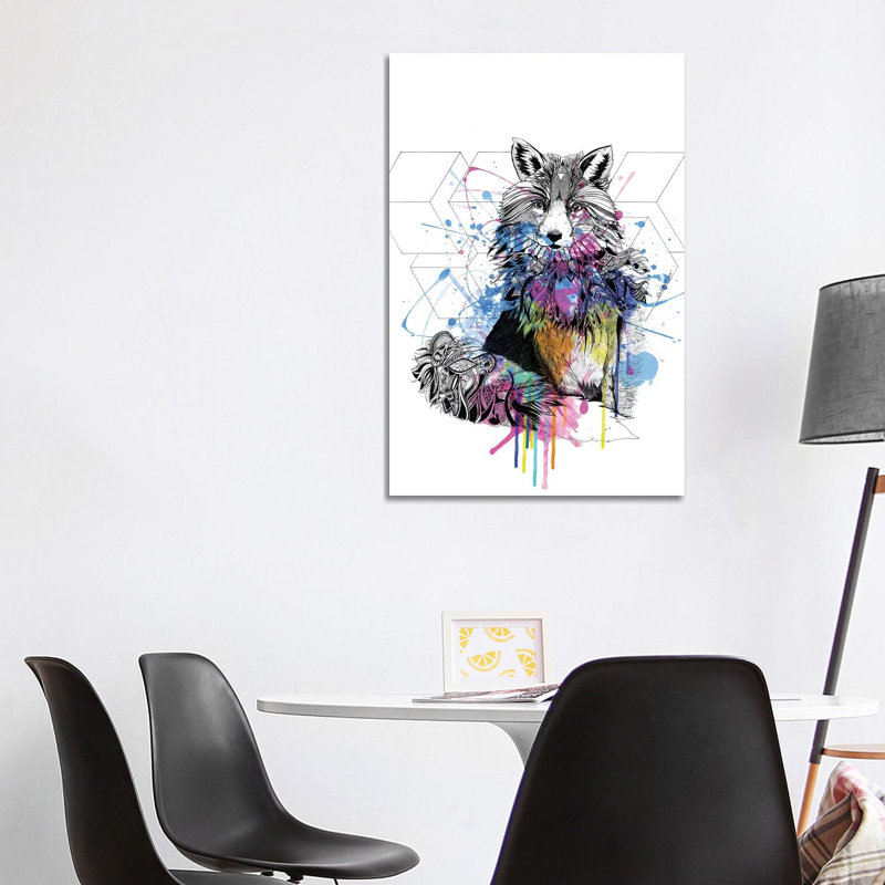 Fox 1 Piece Wrapped Canvas Wall Art, 101.6 cm H x 66.04 cm W x 1.91 cm D