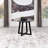 Round Marble-Like Smarttop Side End Table
