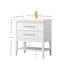 Ensemble de meuble-lavabo simple 30,13 po Brodnax-1700005143