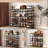 24 Pair Stackable Shoe Rack