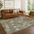 Machine Washable Indoor/Outdoor Jourdan ACN2377 Stripes Rug-2054853552