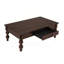 Table basse rectangulaire en bois avec tiroir de rangement-1389032884