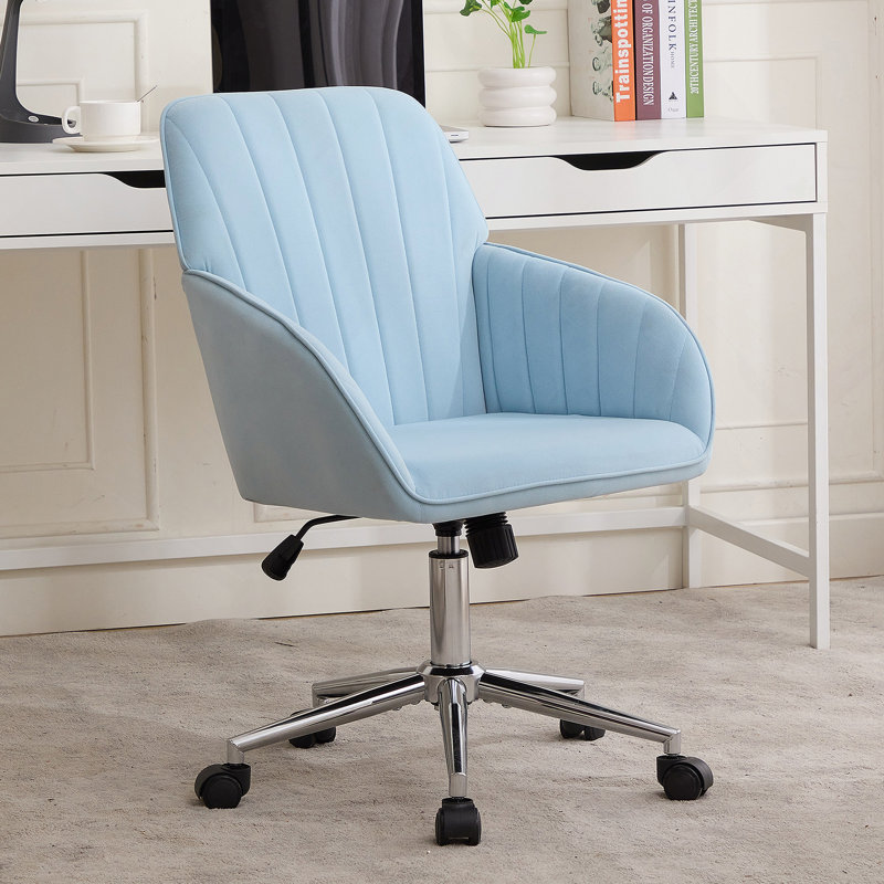 Fauteuil de bureau réglable, chambre à coucher à domicile, fauteuil pivotant ergonomique, siège à dossier, confortable pour les longues séances