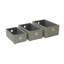 JVL Fabric Decorative Basket