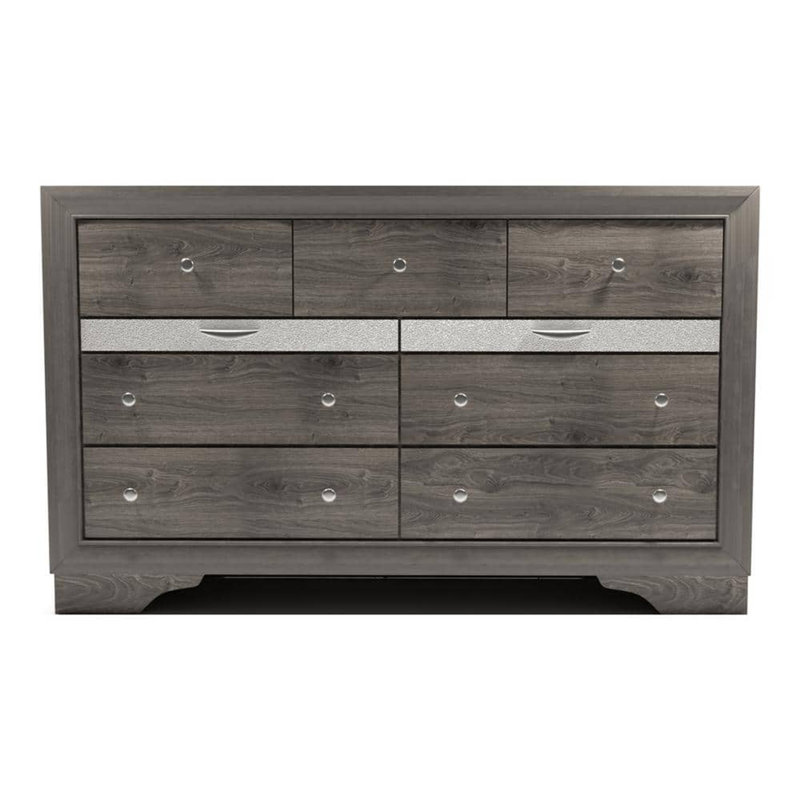 Commode contemporaine 1pc, Gris