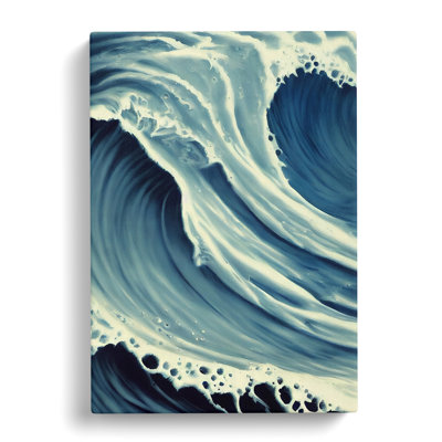 Seascape Ocean Spray - Wrapped Canvas Print
