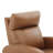 Arrianna-Fiona Genuine Leather Swivel Power Recliner-2110360838