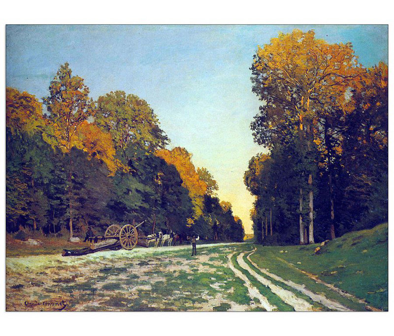 Claude Monet - Wrapped Canvas Painting, 60cm H x 80cm W x 1.8cm D