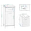 Wood Cabinet Laundry Hamper