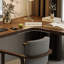 Bureau d'écriture rectangulaire en bois massif brun noisette-881193564-881193560