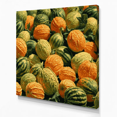 «Fruit Snap Melon», art mural sur toile