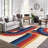 Moderen Machine Washable Rug with Rubber Backing for Living Room Abstract Non-Slip Area Rug Indoor Carpet Non-Shedding Rug for Bedroom Dining Room Hallway Kitchen Office Playroom Nursery-1550535271