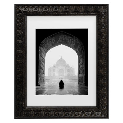 Bolog Alex Lu Meditate Matted Framed Art