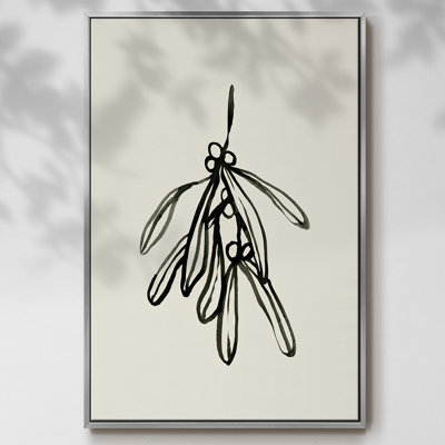 «Mistletoe S croquis II», reproduction sur toile