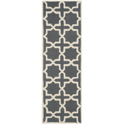 Igna Hand Tufted Wool Geometric Rug