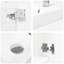 Single Bathroom Vanity with Ceramic Basin-1819153405