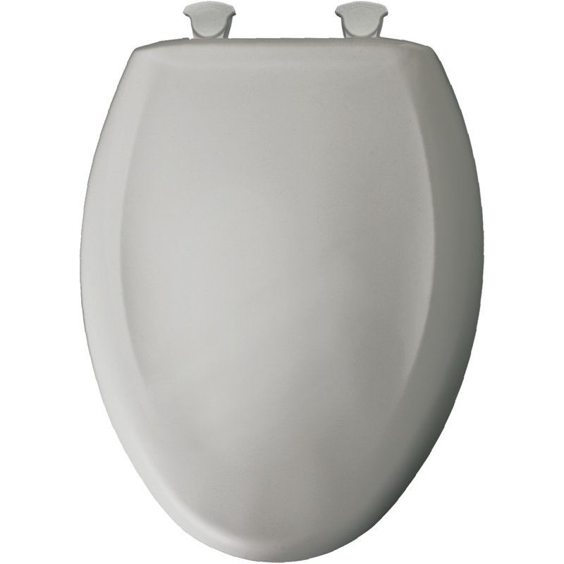 Siège de toilette allongé en plastique Lift-Off, Argent