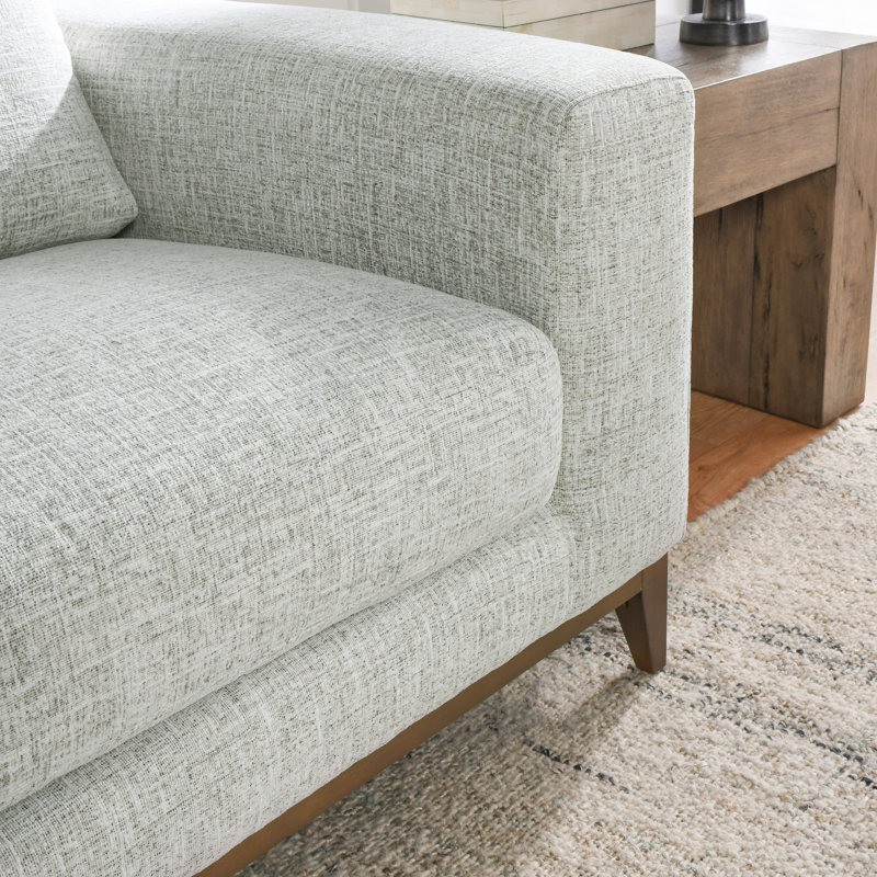 Donovan Upholstered 94'' Sofa, Gray