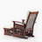 Solid Wood Rocking Chair