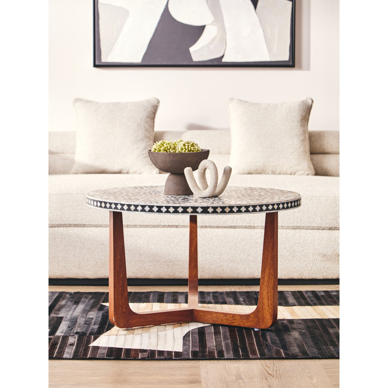 Ingersoll Solid Wood Sled Coffee Table