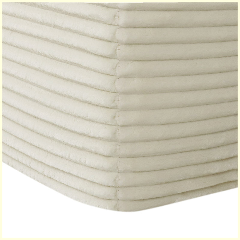 Chaise longue de 37,5 po orientée vers la gauche, velours beige moelleux avec porte-gobelet, sièges de salon flexibles, Beige