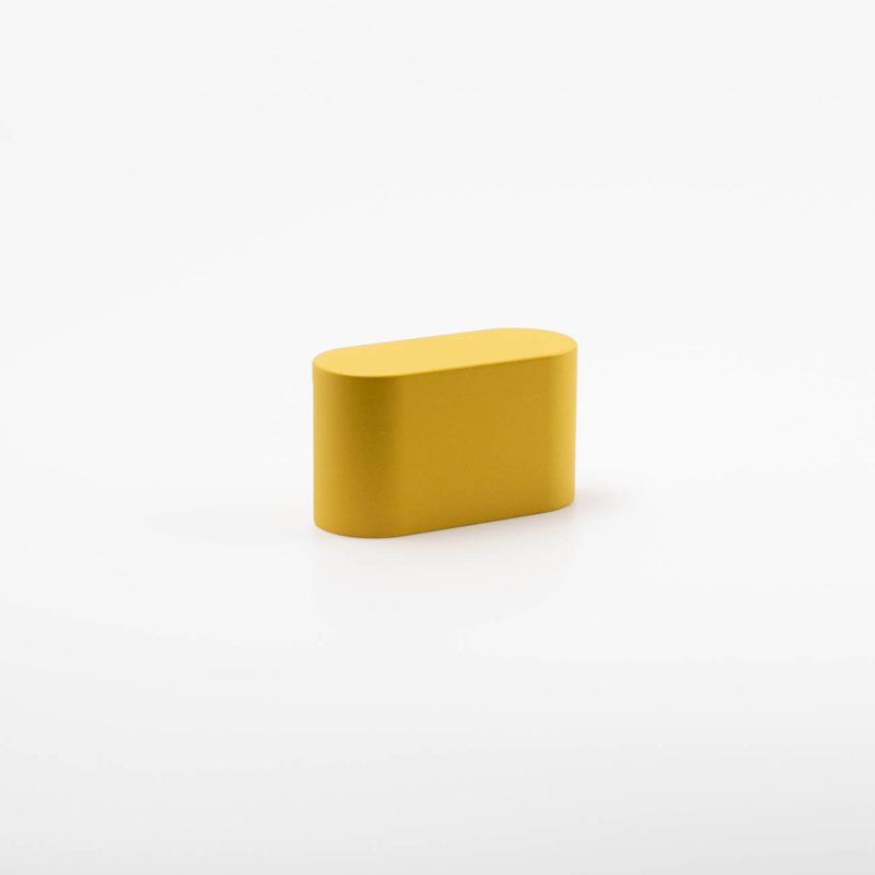 1.75" Oval Knob, Sunflower (Yellow)