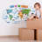 Geography Wall Decal