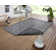 Leyte Flatweave Black Rug