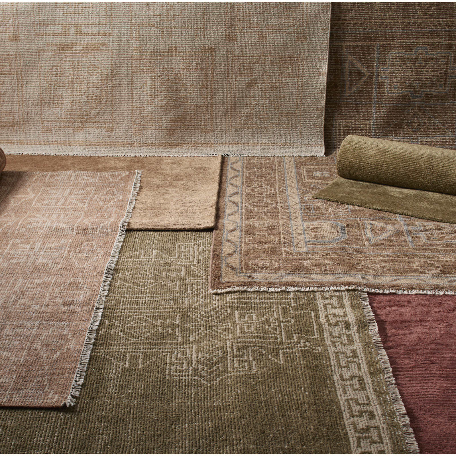 Cliona Solid Hand-Tufted Jute Rug, Rectangle 7'9" x 9'9"