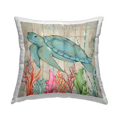 Coussin décoratif rayé intérieur / extérieur